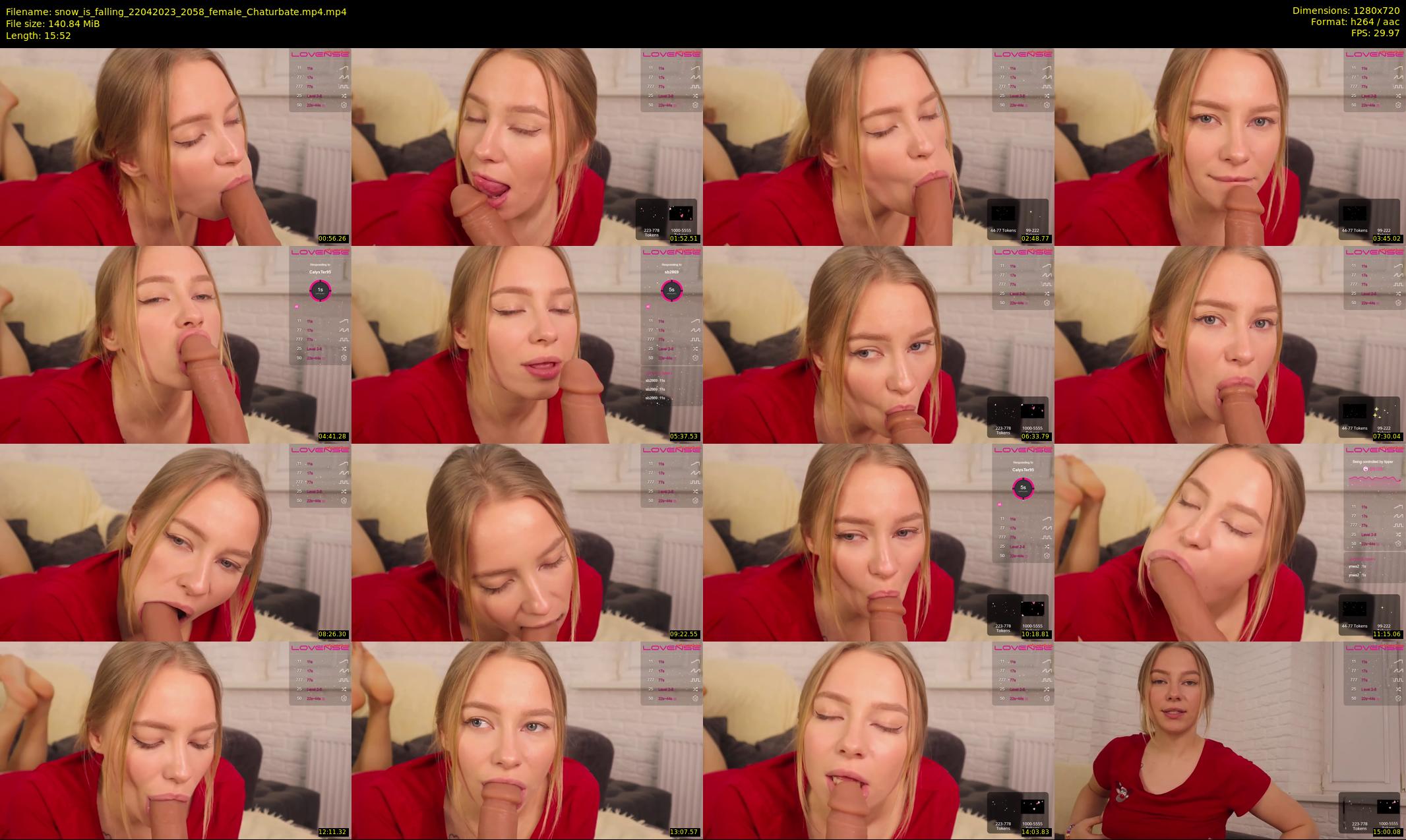 snow_is_falling — 16 minute Chaturbate female cam show recording, 720p, Apr 22, 2023