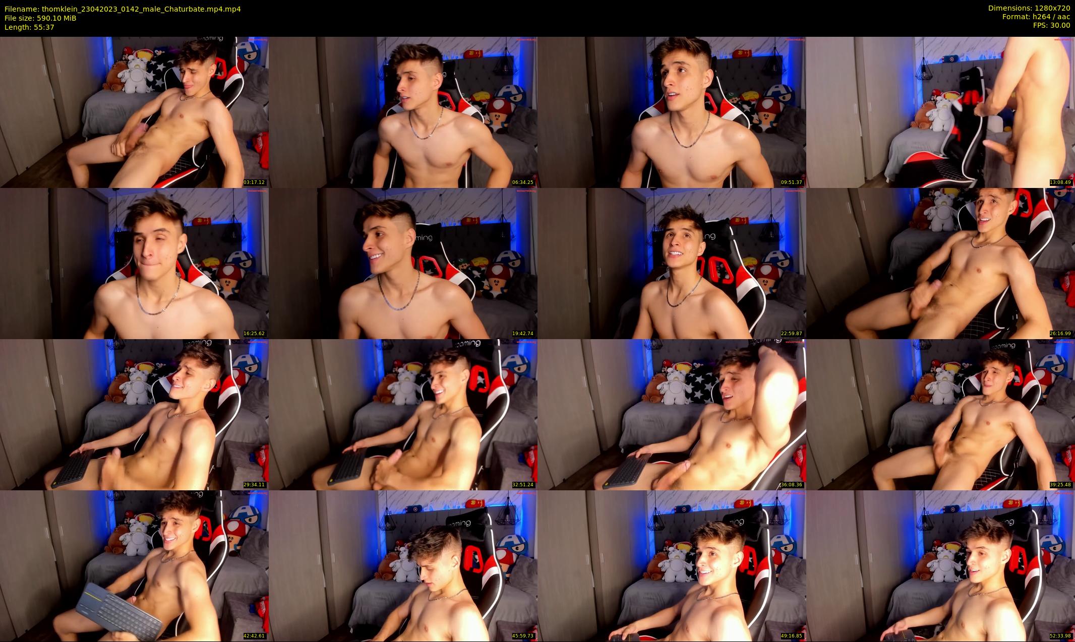 thomklein — 56 minute Chaturbate male cam show recording, 720p, Apr 23, 2023