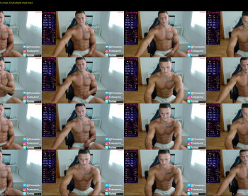 tomasmv — 12 minute Chaturbate male cam show recording, 720p, Apr 22, 2023