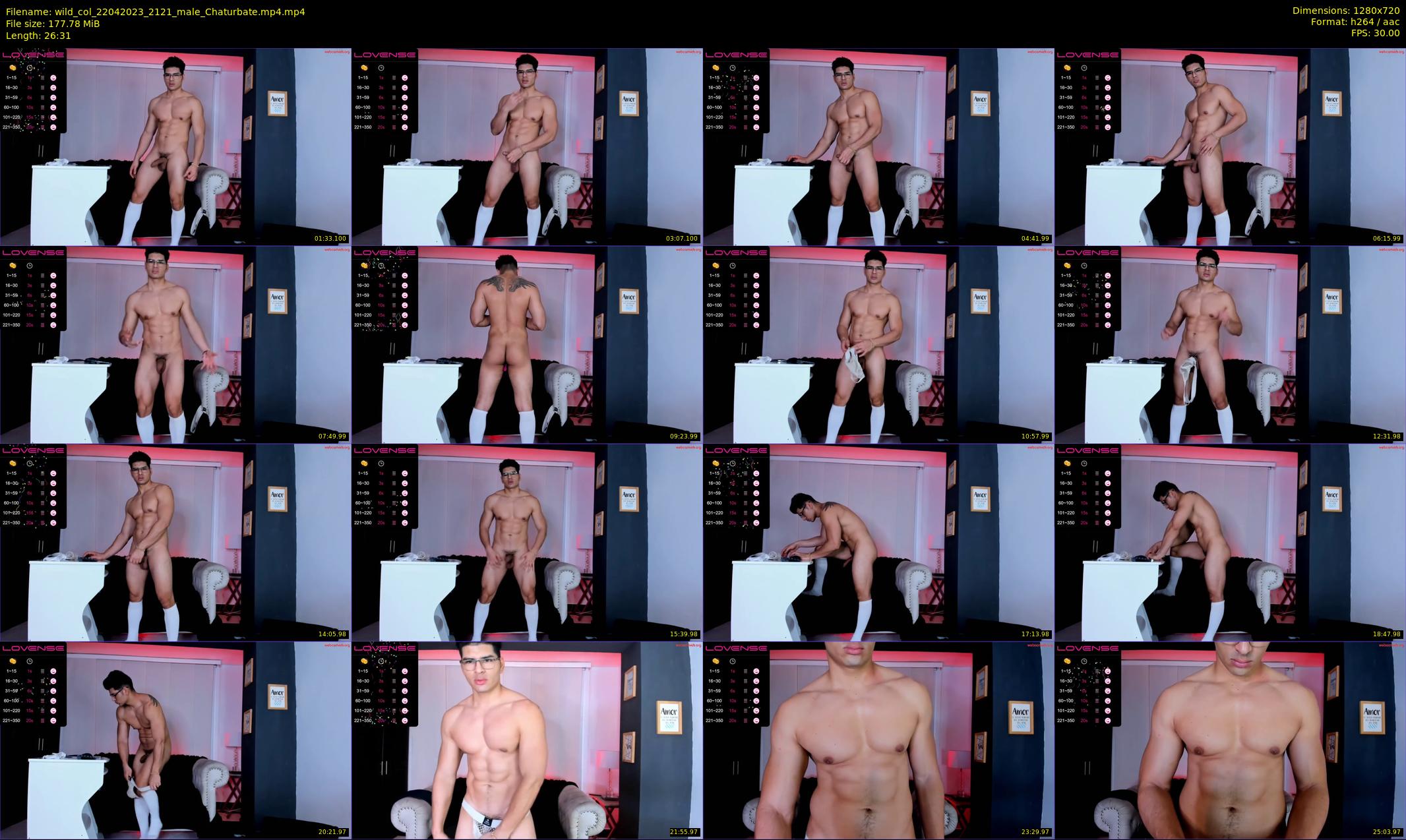 wild_col — 27 minute Chaturbate male cam show recording, 720p, Apr 22, 2023
