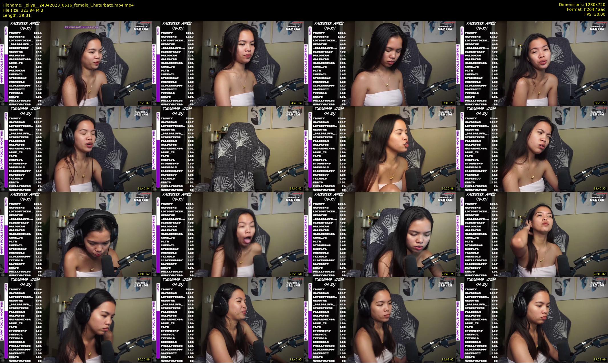 _pilya_ — 40 minute Chaturbate female cam show recording, 720p, Apr 24, 2023