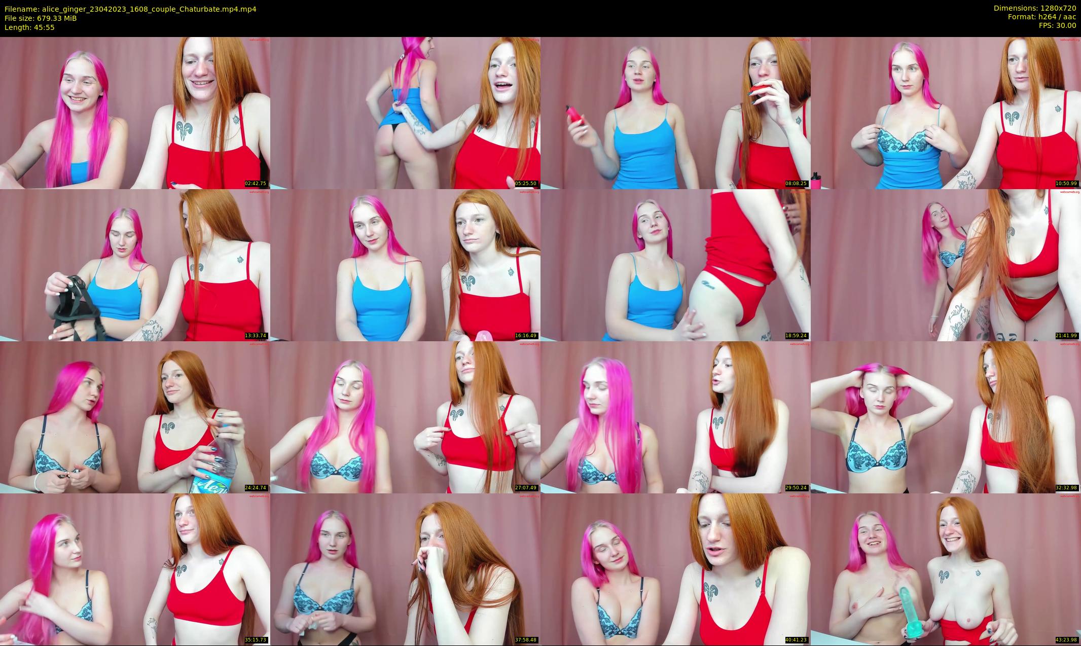 alice_ginger — 46 minute Chaturbate female cam show recording, 720p, Apr 23, 2023