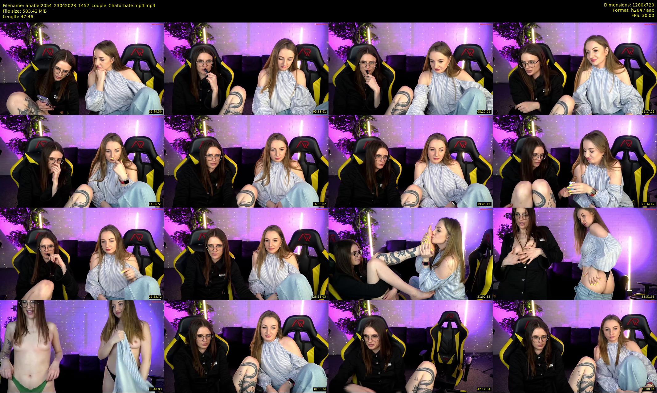 anabel2054 — 48 minute Chaturbate female cam show recording, 720p, Apr 23, 2023