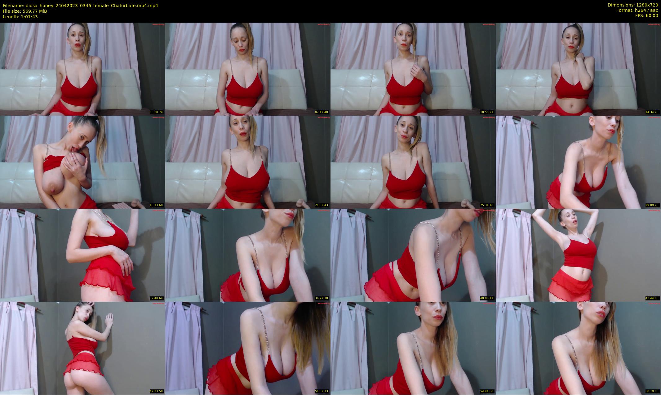 diosa_honey — 62 minute Chaturbate female cam show recording, 720p, Apr 24, 2023