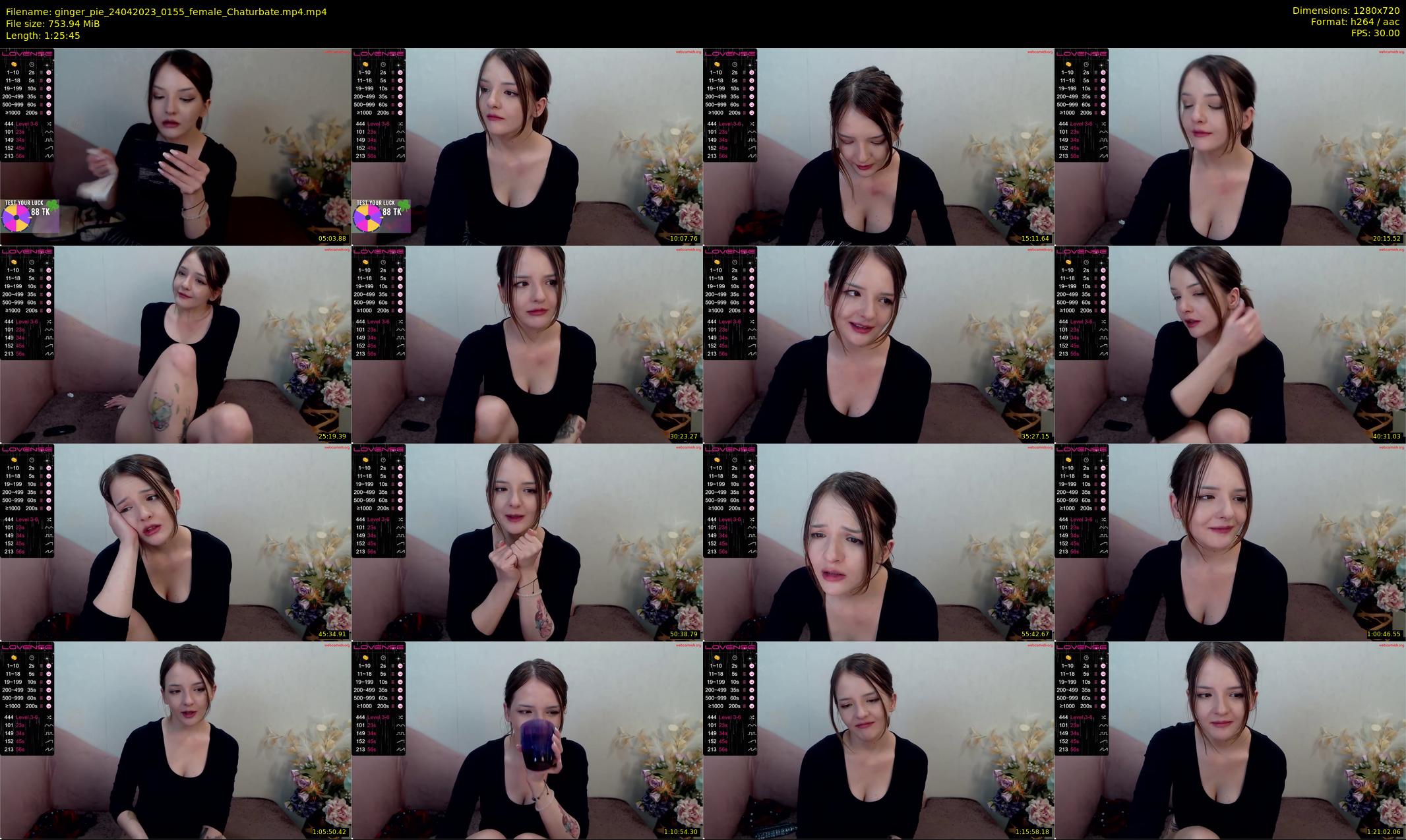 ginger_pie — 86 minute Chaturbate female cam show recording, 720p, Apr 24, 2023