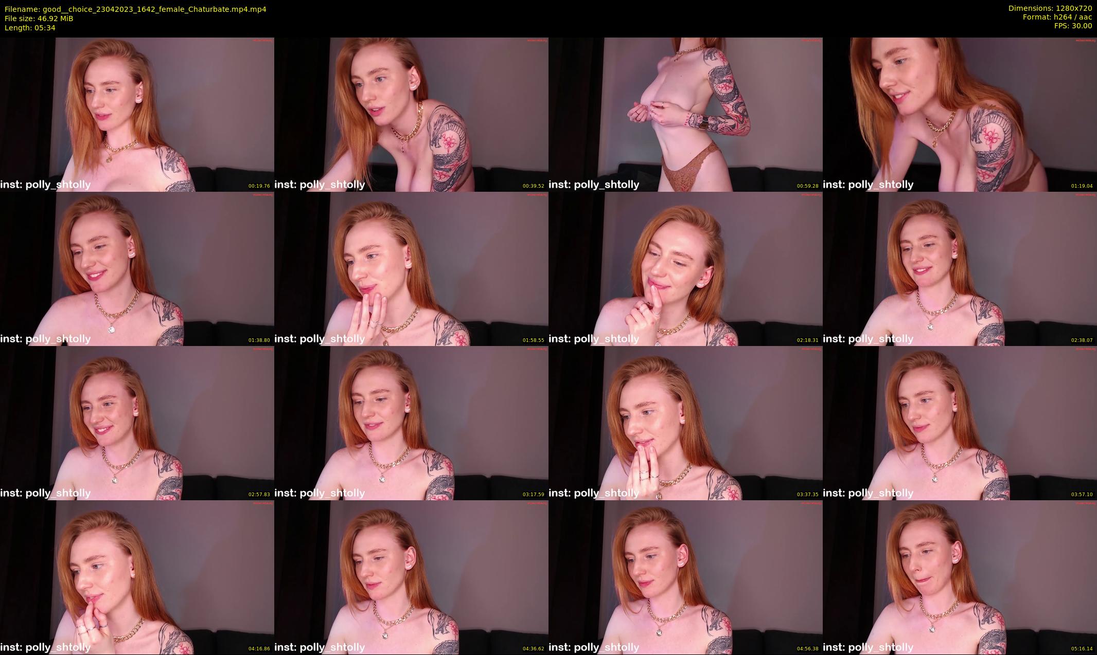 good__choice — 6 minute Chaturbate female cam show recording, 720p, Apr 23, 2023