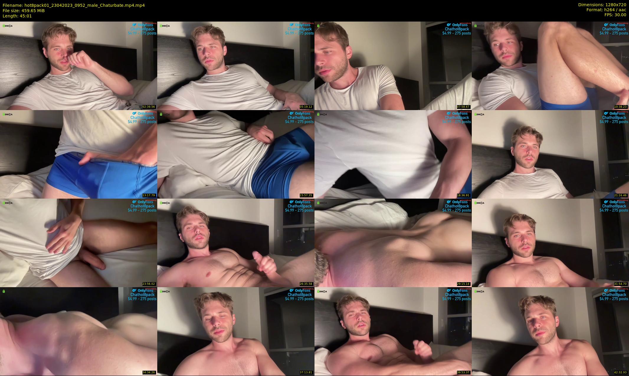 hot8pack01 — 46 minute Chaturbate male cam show recording, 720p, Apr 23, 2023
