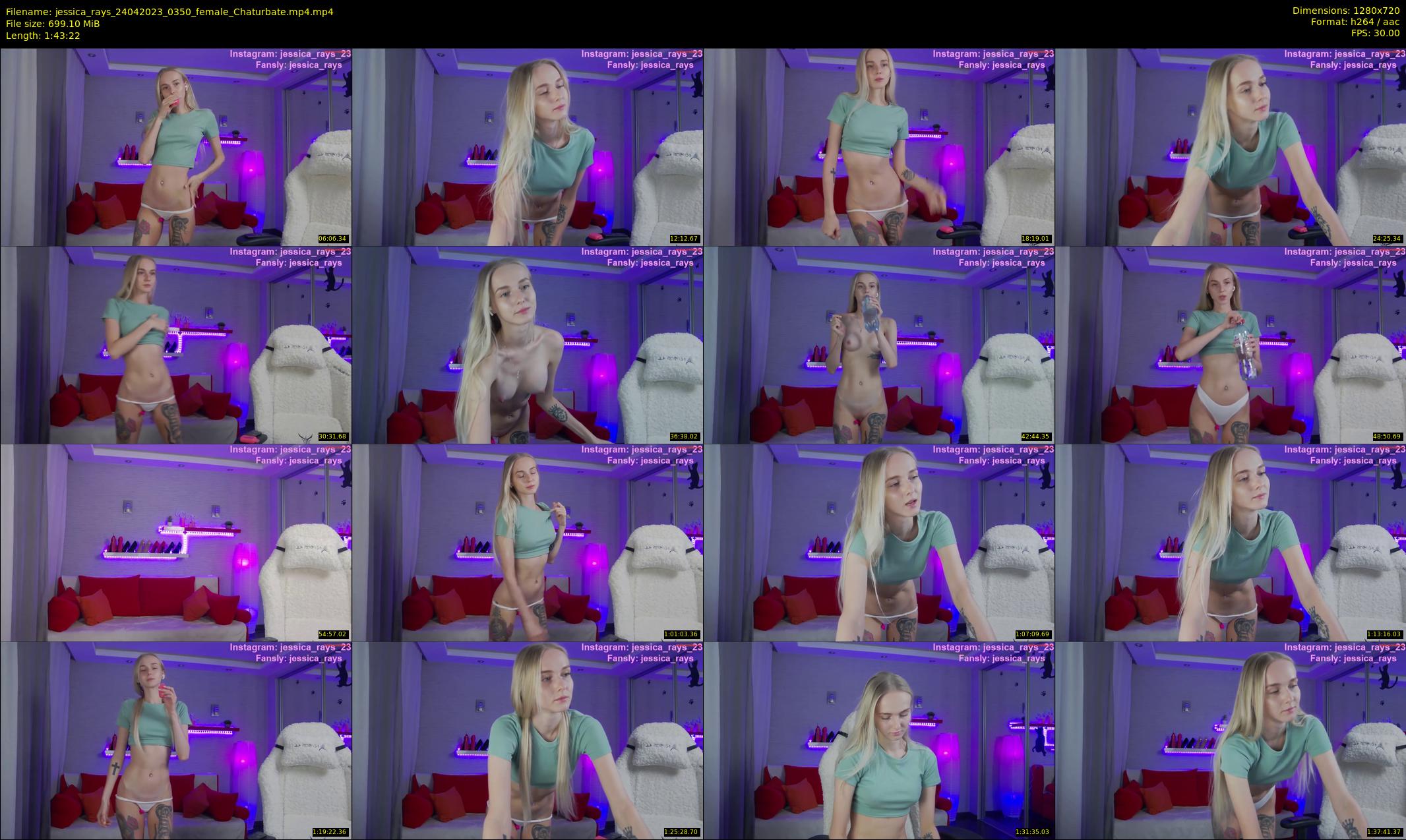 jessica_rays — 104 minute Chaturbate couple cam show recording, 720p, Apr 24, 2023