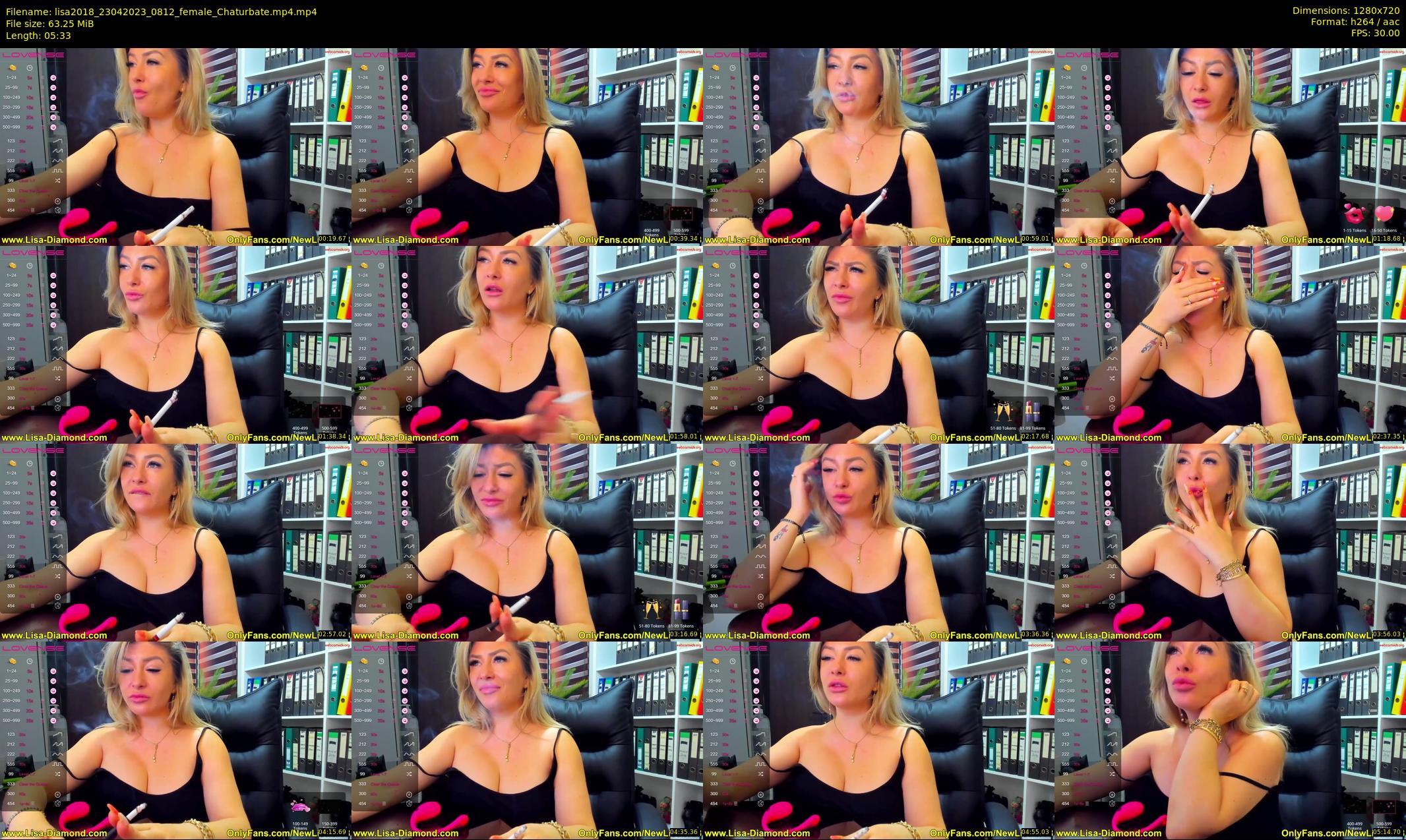 lisa2018 — 6 minute Chaturbate female cam show recording, 720p, Apr 23, 2023
