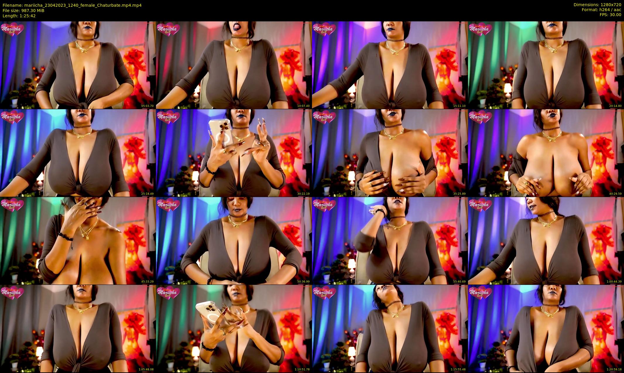 mariicha — 86 minute Chaturbate female cam show recording, 720p, Apr 23, 2023