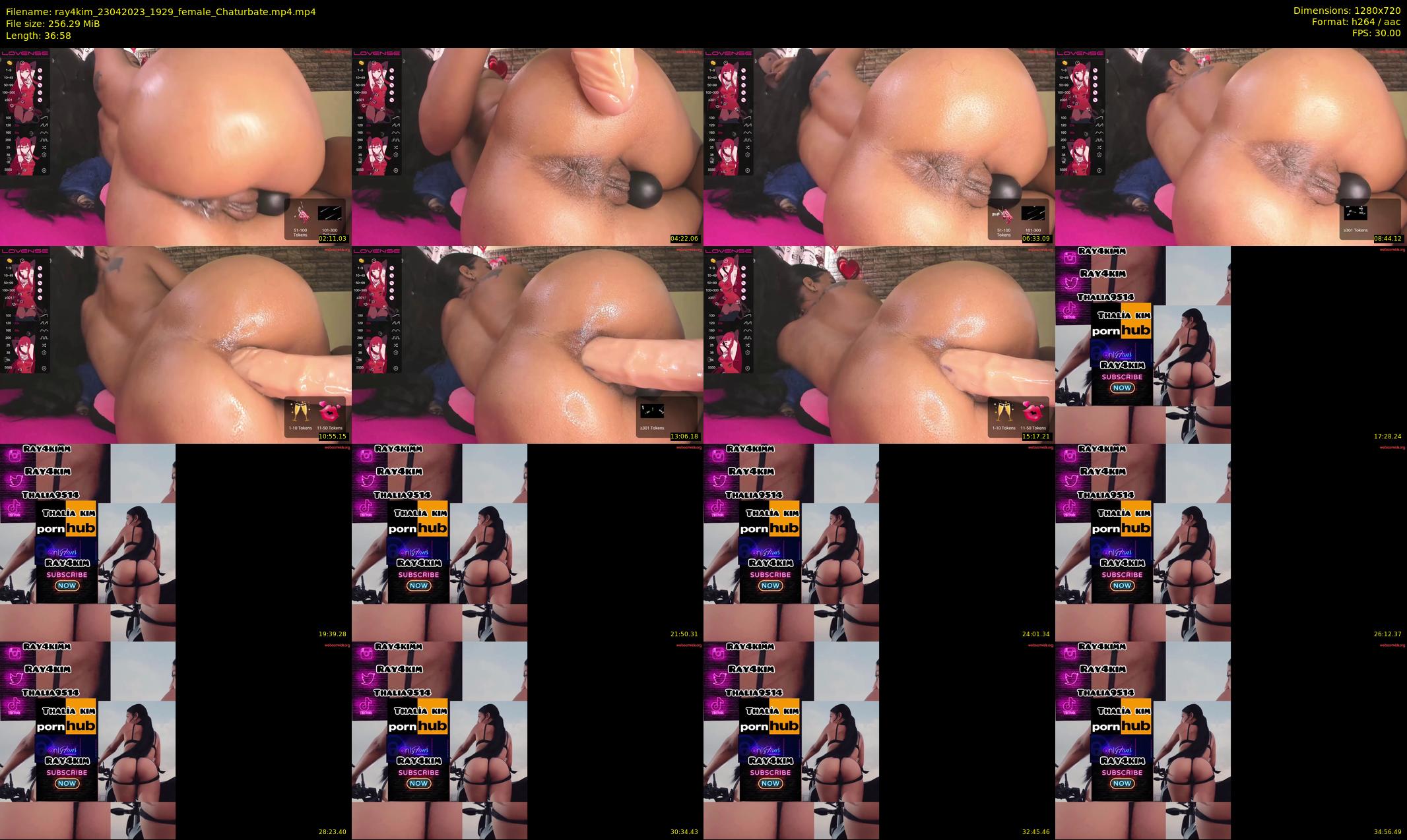 ray4kim — 37 minute Chaturbate couple cam show recording, 720p, Apr 23, 2023