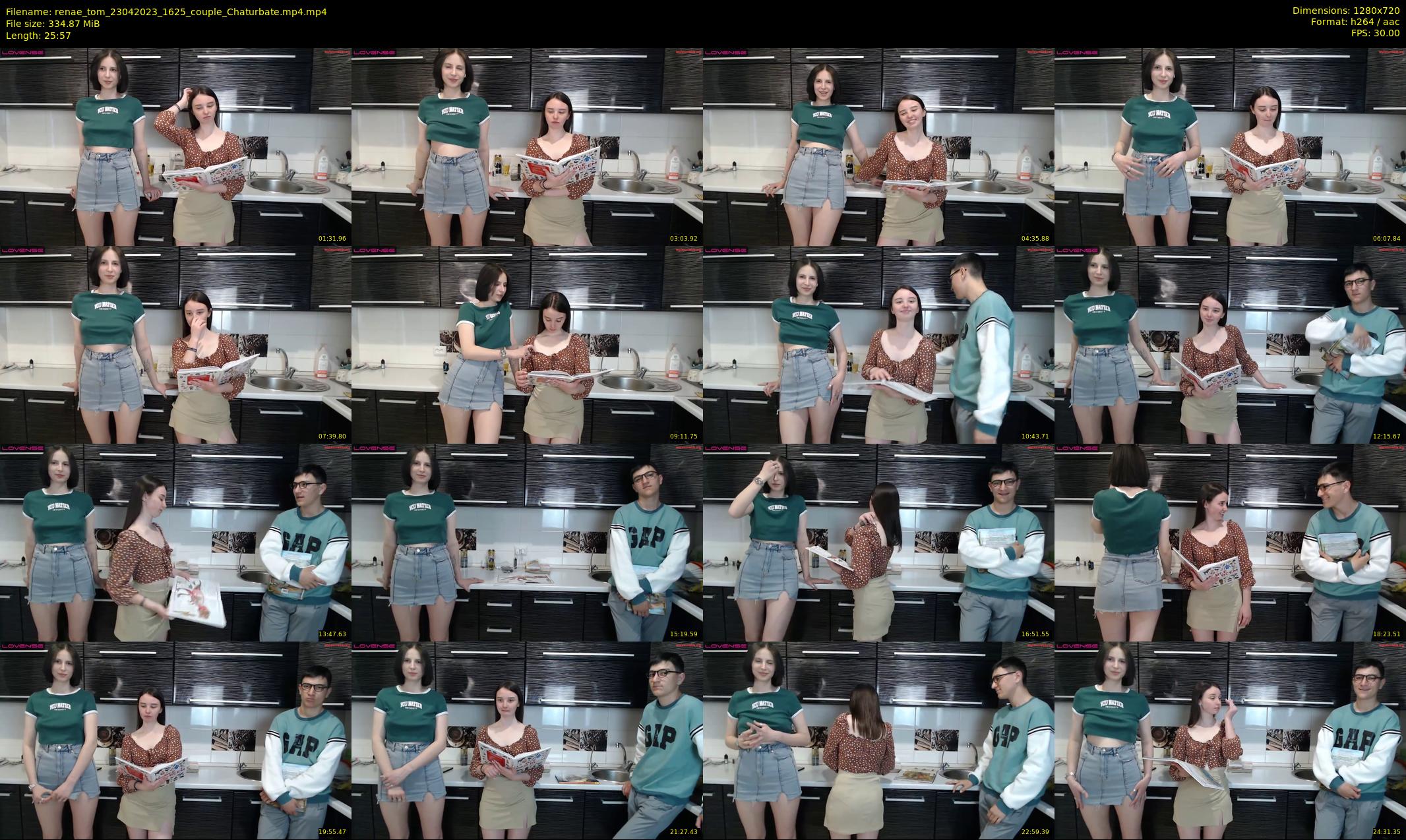 renae_tom — 26 minute Chaturbate couple cam show recording, 720p, Apr 23, 2023