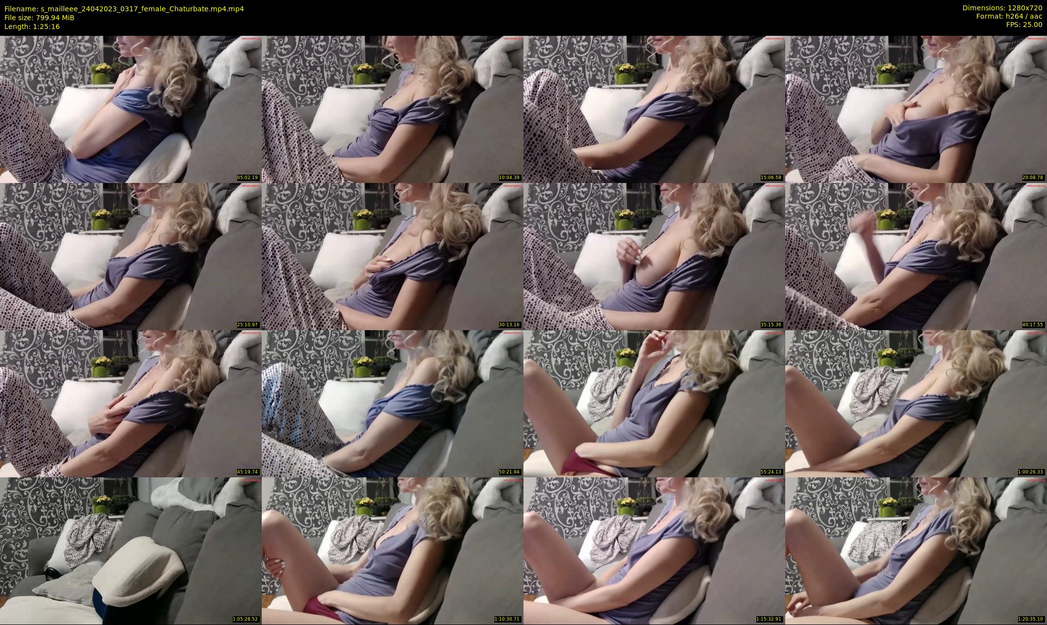 s_mailleee — 86 minute Chaturbate female cam show recording, 720p, Apr 24, 2023