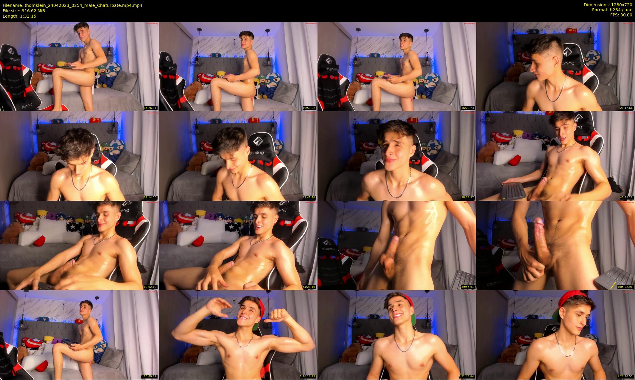 thomklein — 93 minute Chaturbate male cam show recording, 720p, Apr 24, 2023