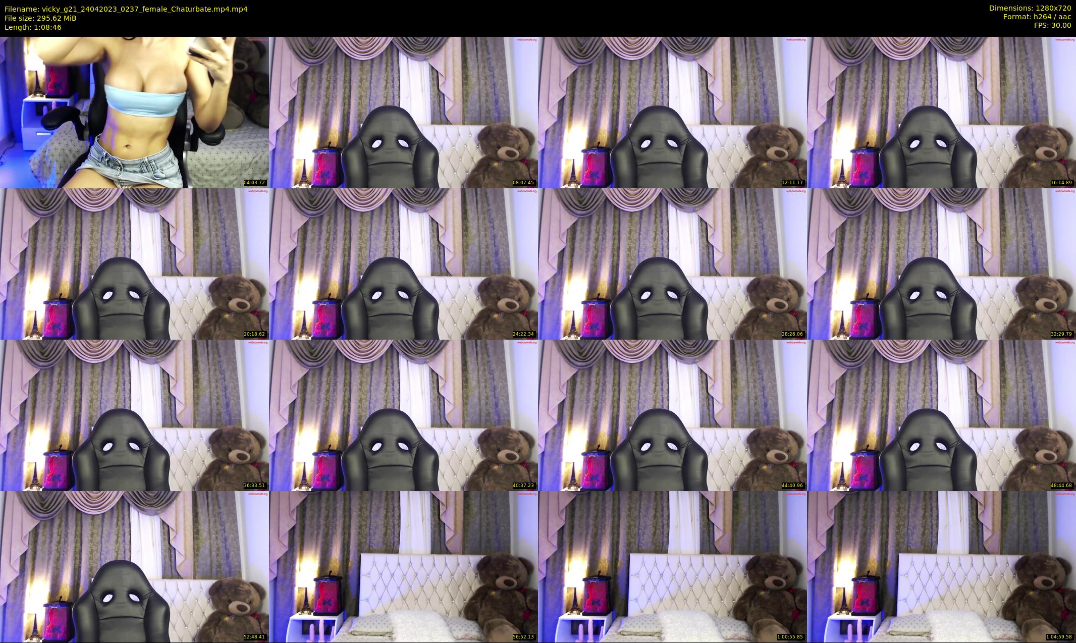 vicky_g21 — 69 minute Chaturbate female cam show recording, 720p, Apr 24, 2023