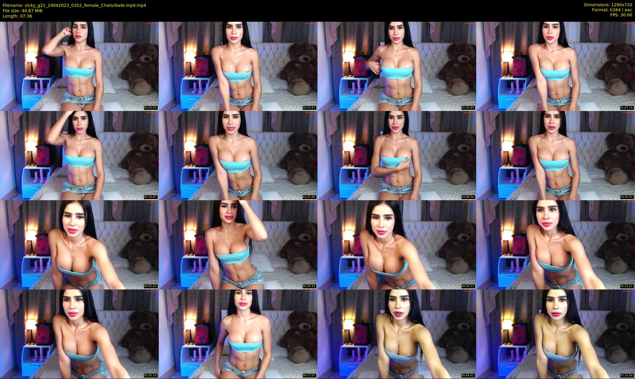 vicky_g21 — 8 minute Chaturbate female cam show recording, 720p, Apr 24, 2023