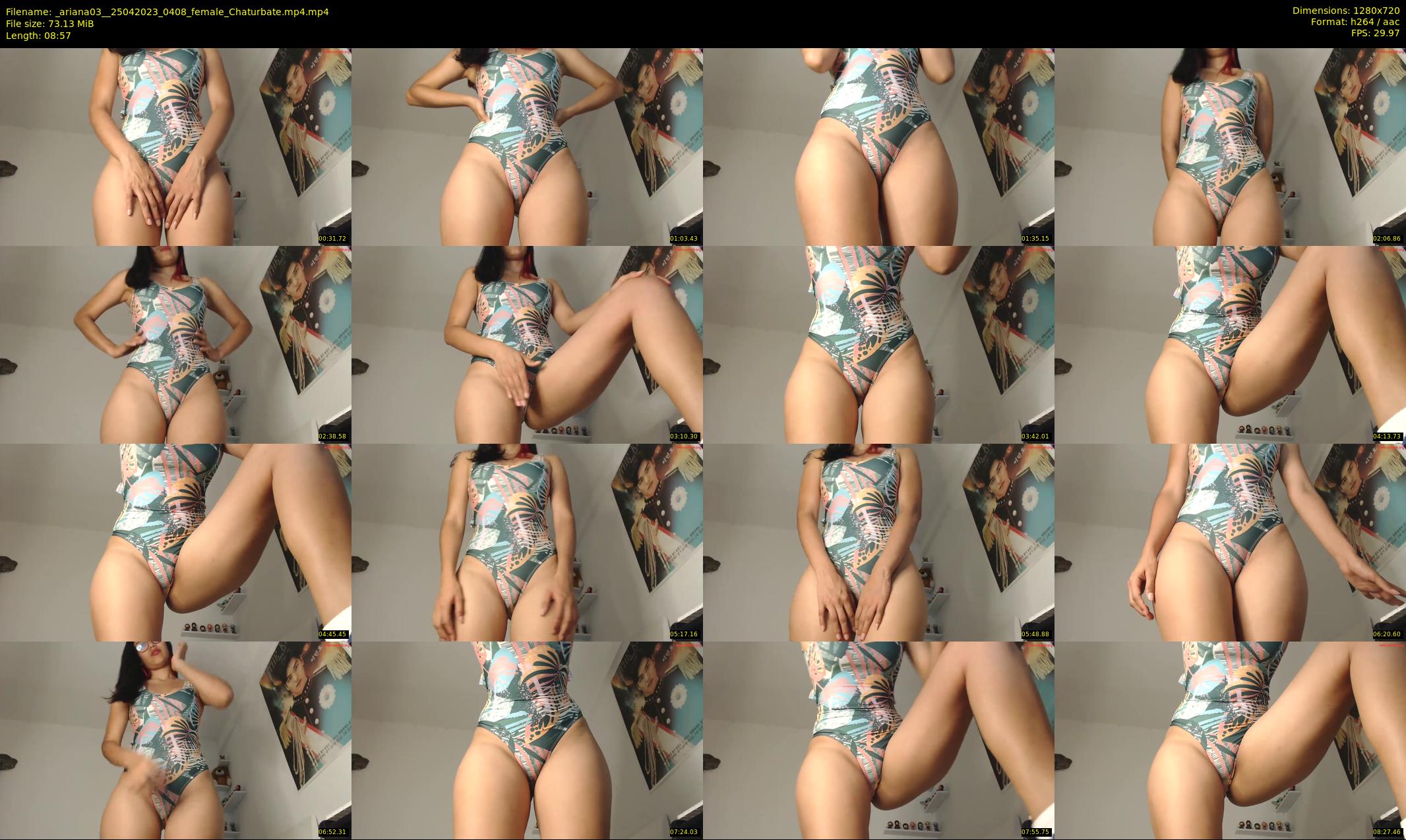 _ariana03_ — 9 minute Chaturbate female cam show recording, 720p, Apr 25, 2023