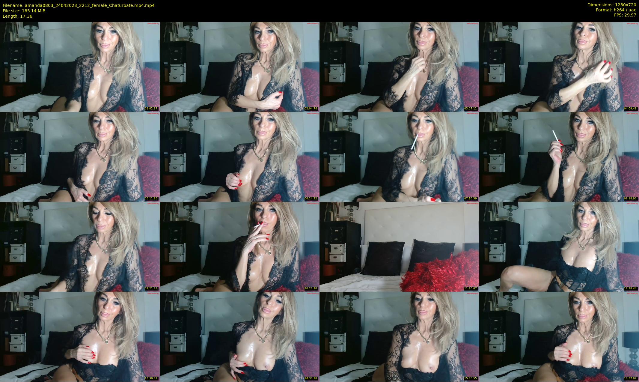 amanda0803 — 18 minute Chaturbate female cam show recording, 720p, Apr 24, 2023