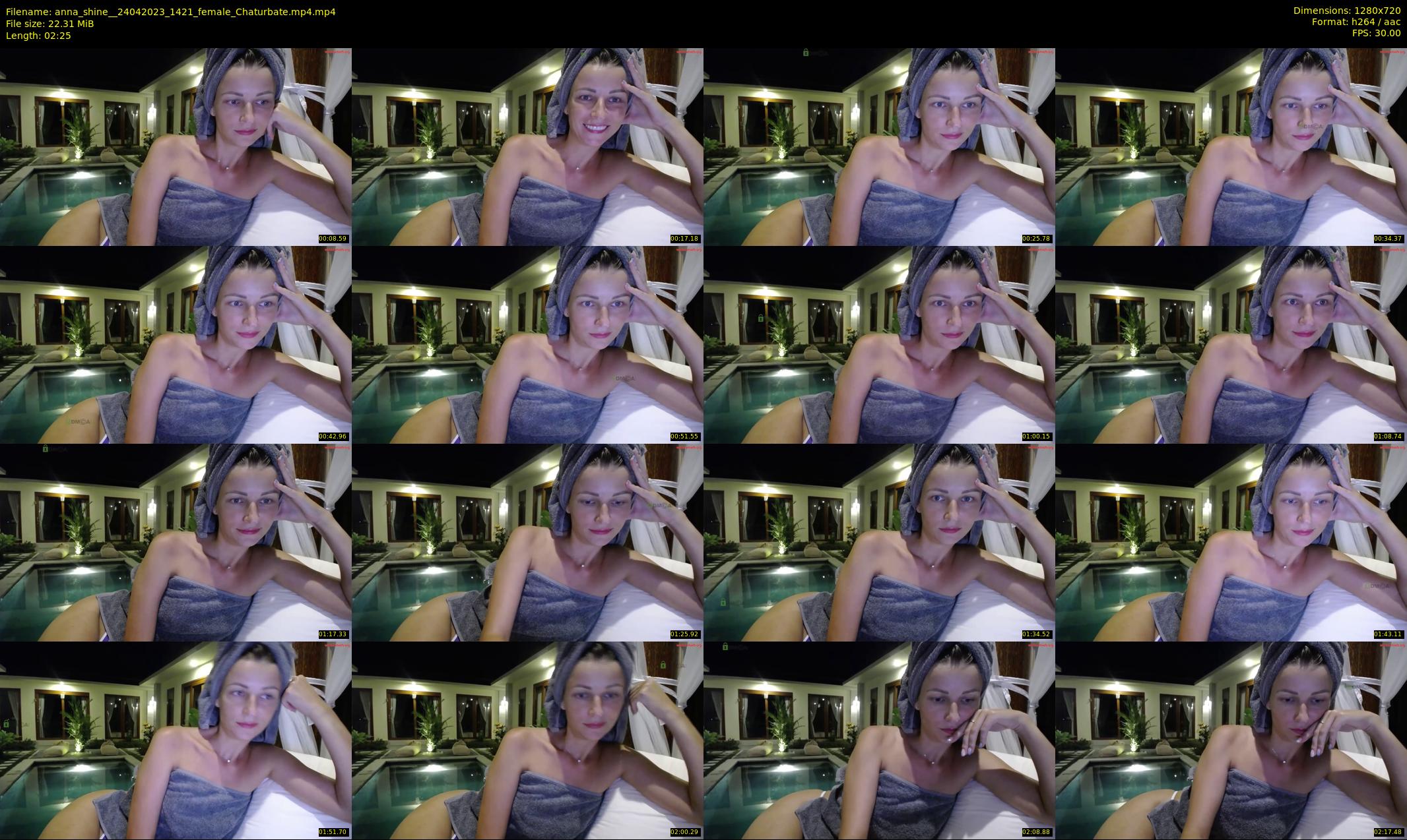 anna_shine_ — 3 minute Chaturbate female cam show recording, 720p, Apr 24, 2023