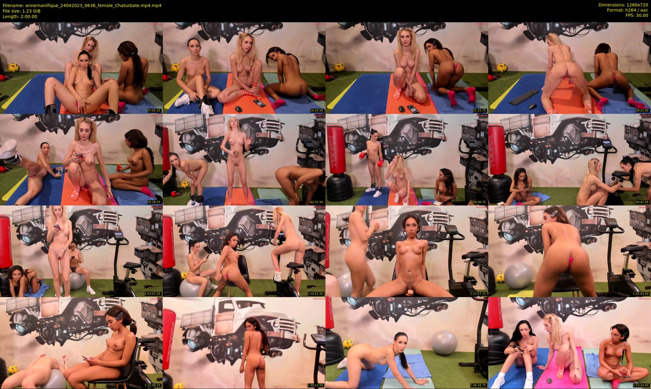 annemanifique — 120 minute Chaturbate female cam show recording, 720p, Apr 24, 2023
