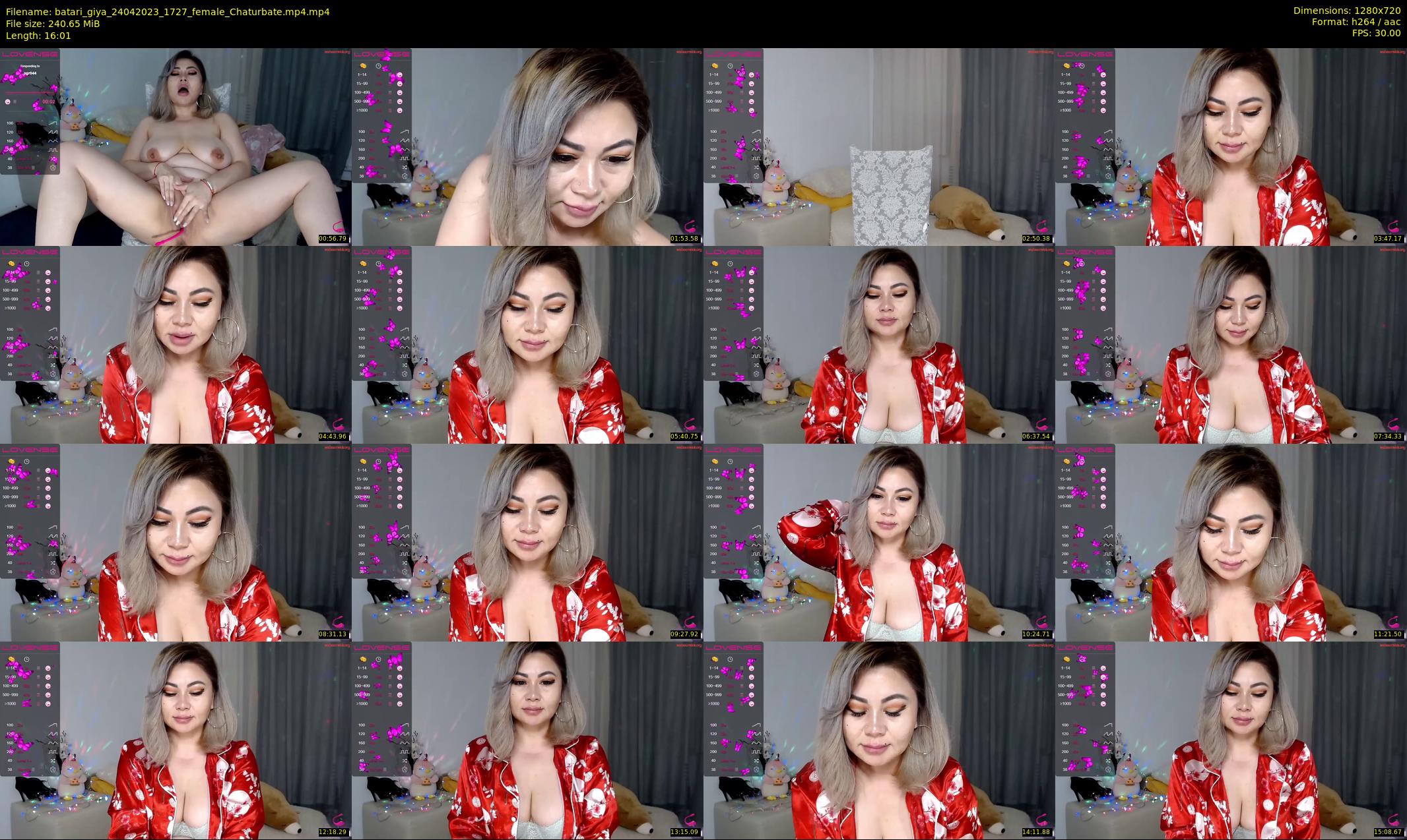 batari_giya — 17 minute Chaturbate female cam show recording, 720p, Apr 24, 2023