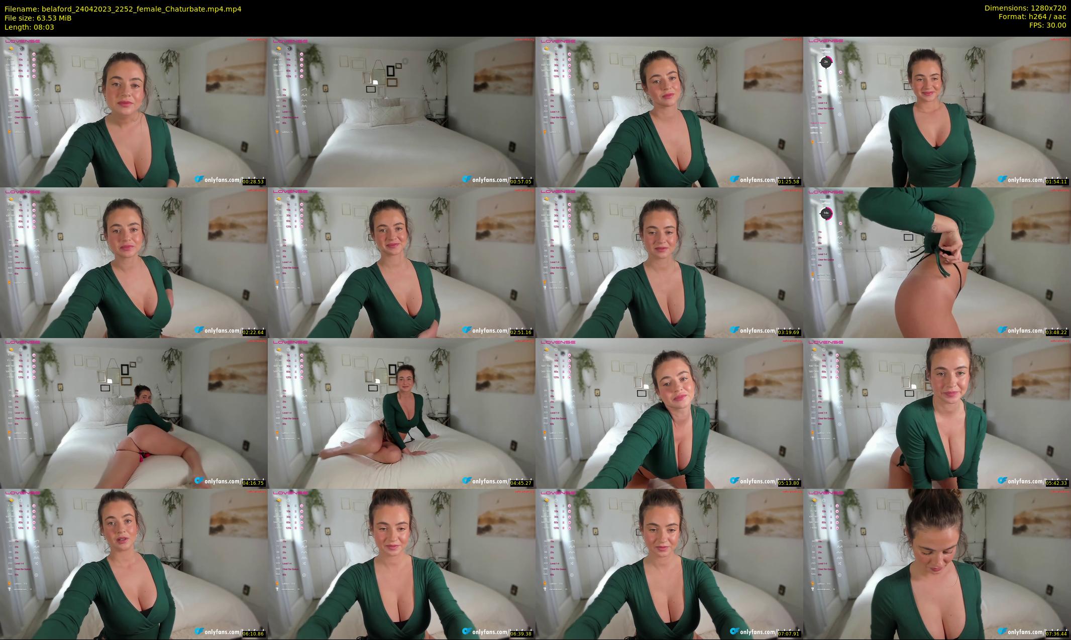 belaford — 9 minute Chaturbate female cam show recording, 720p, Apr 24, 2023