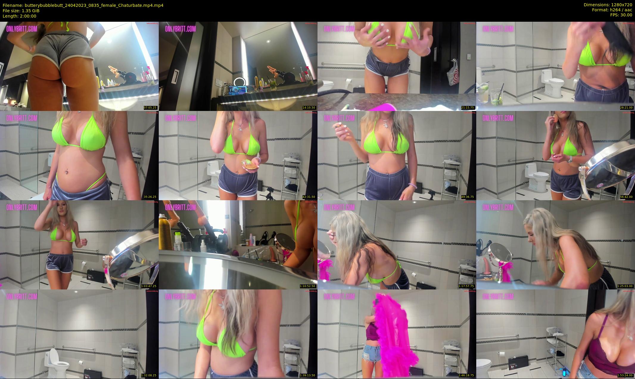 butterybubblebutt — 120 minute Chaturbate couple cam show recording, 720p, Apr 24, 2023