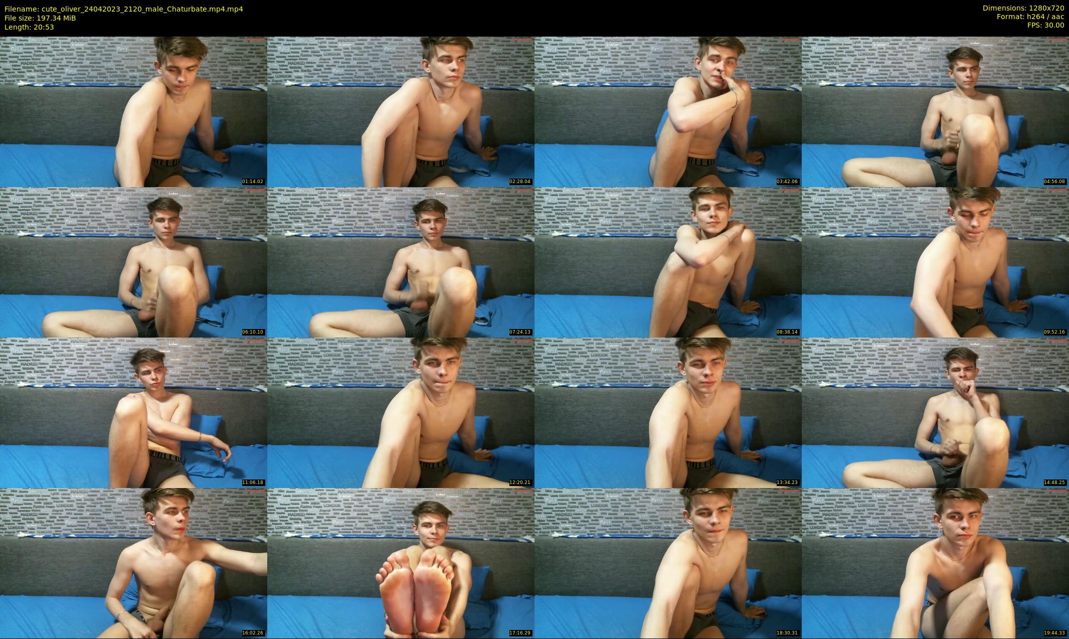 cute_oliver — 21 minute Chaturbate male cam show recording, 720p, Apr 24, 2023