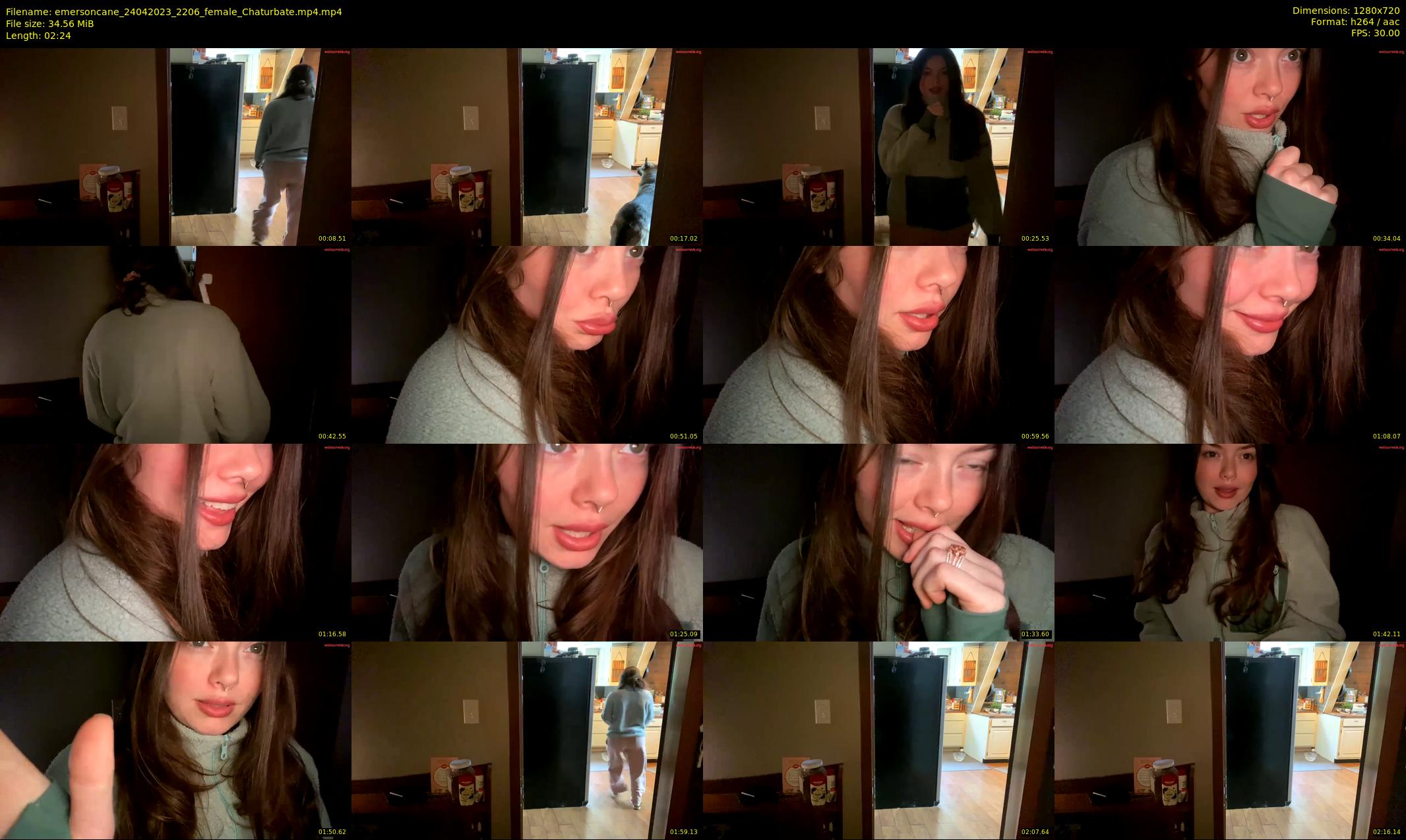 emersoncane — 3 minute Chaturbate female cam show recording, 720p, Apr 24, 2023