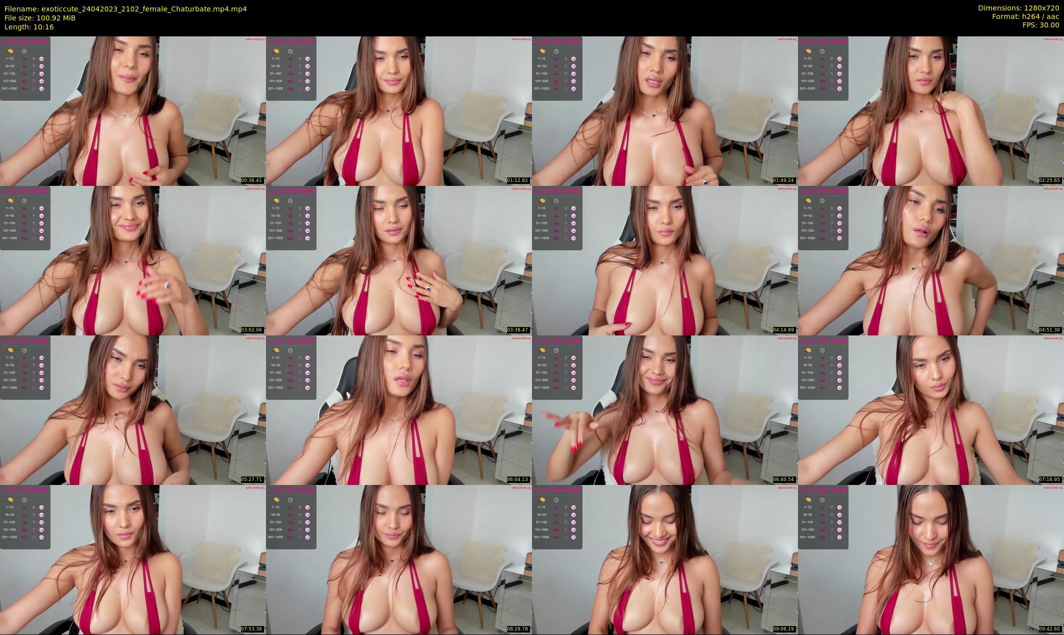 exoticcute — 11 minute Chaturbate female cam show recording, 720p, Apr 24, 2023