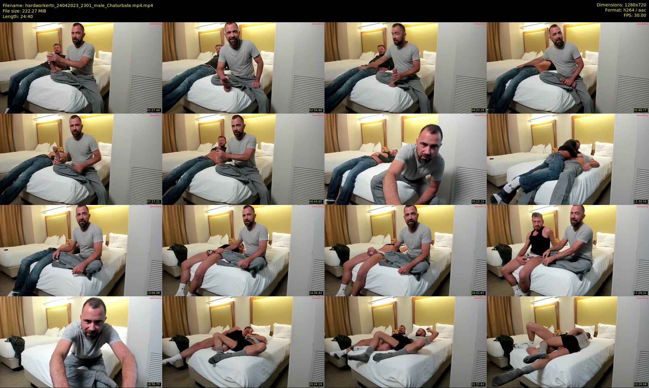 hardworkertn — 25 minute Chaturbate male cam show recording, 720p, Apr 24, 2023