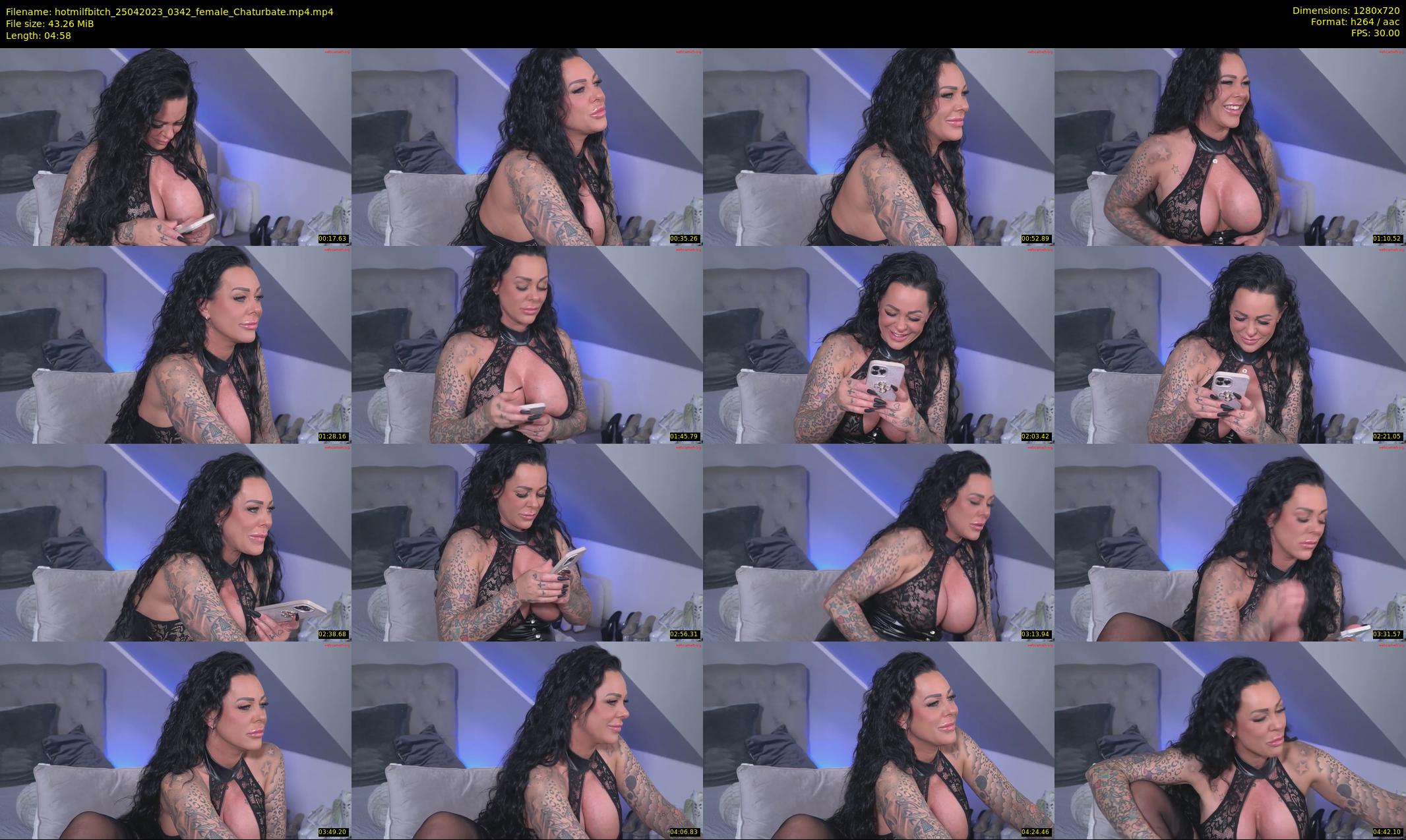 hotmilfbitch — 5 minute Chaturbate female cam show recording, 720p, Apr 25, 2023