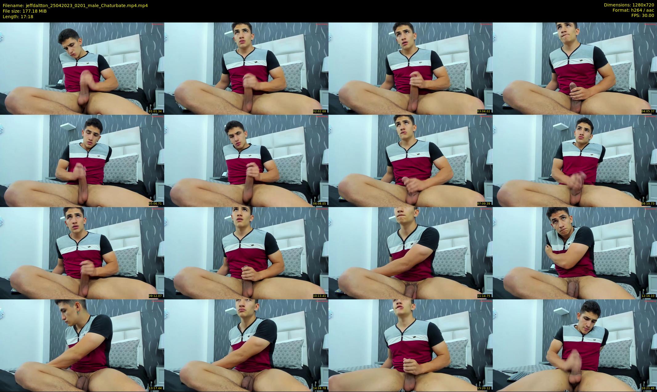jeffdaltton — 18 minute Chaturbate male cam show recording, 720p, Apr 25, 2023