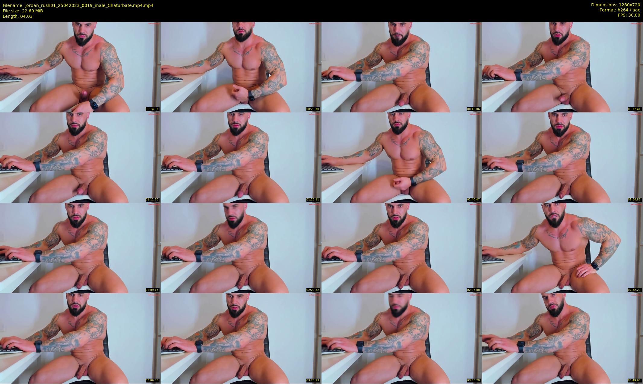 jordan_rush01 — 5 minute Chaturbate male cam show recording, 720p, Apr 25, 2023