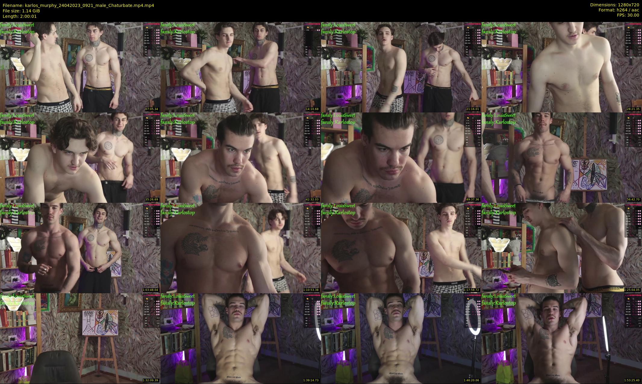 karlos_murphy — 121 minute Chaturbate male cam show recording, 720p, Apr 24, 2023