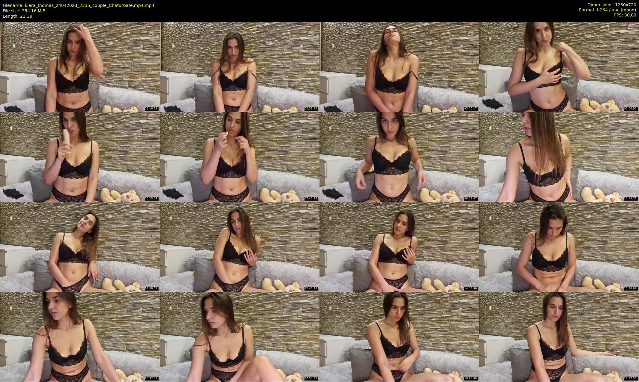 kiera_thomas — 22 minute Chaturbate couple cam show recording, 720p, Apr 24, 2023