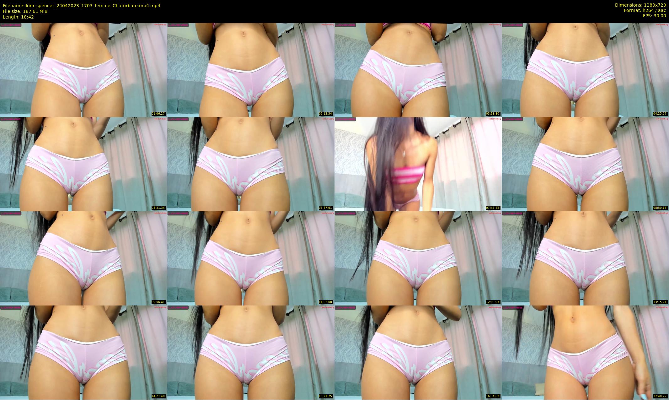 kim_spencer — 19 minute Chaturbate female cam show recording, 720p, Apr 24, 2023