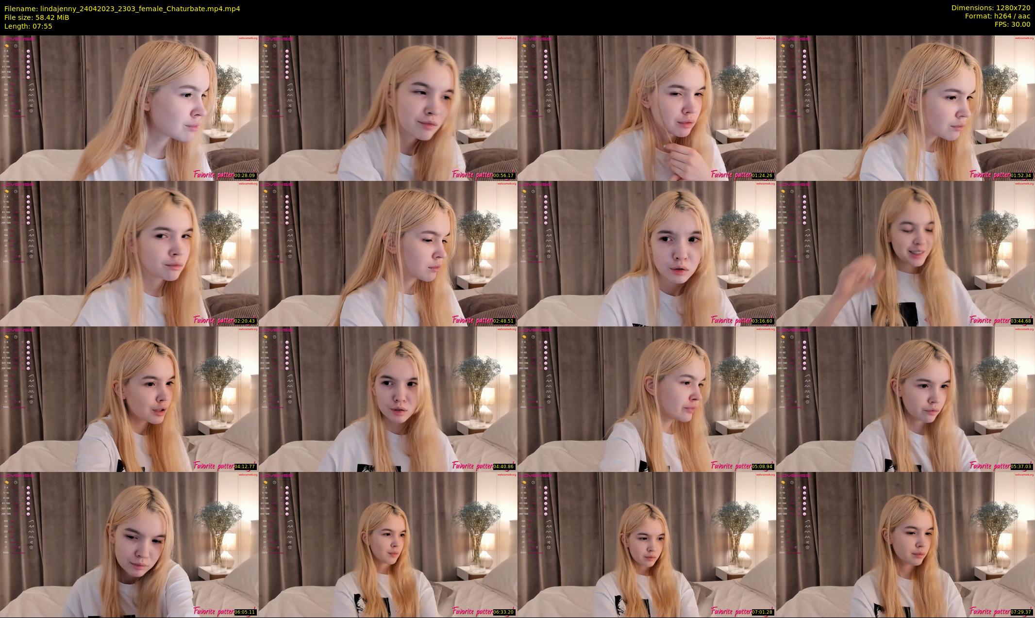 lindajenny — 8 minute Chaturbate couple cam show recording, 720p, Apr 24, 2023