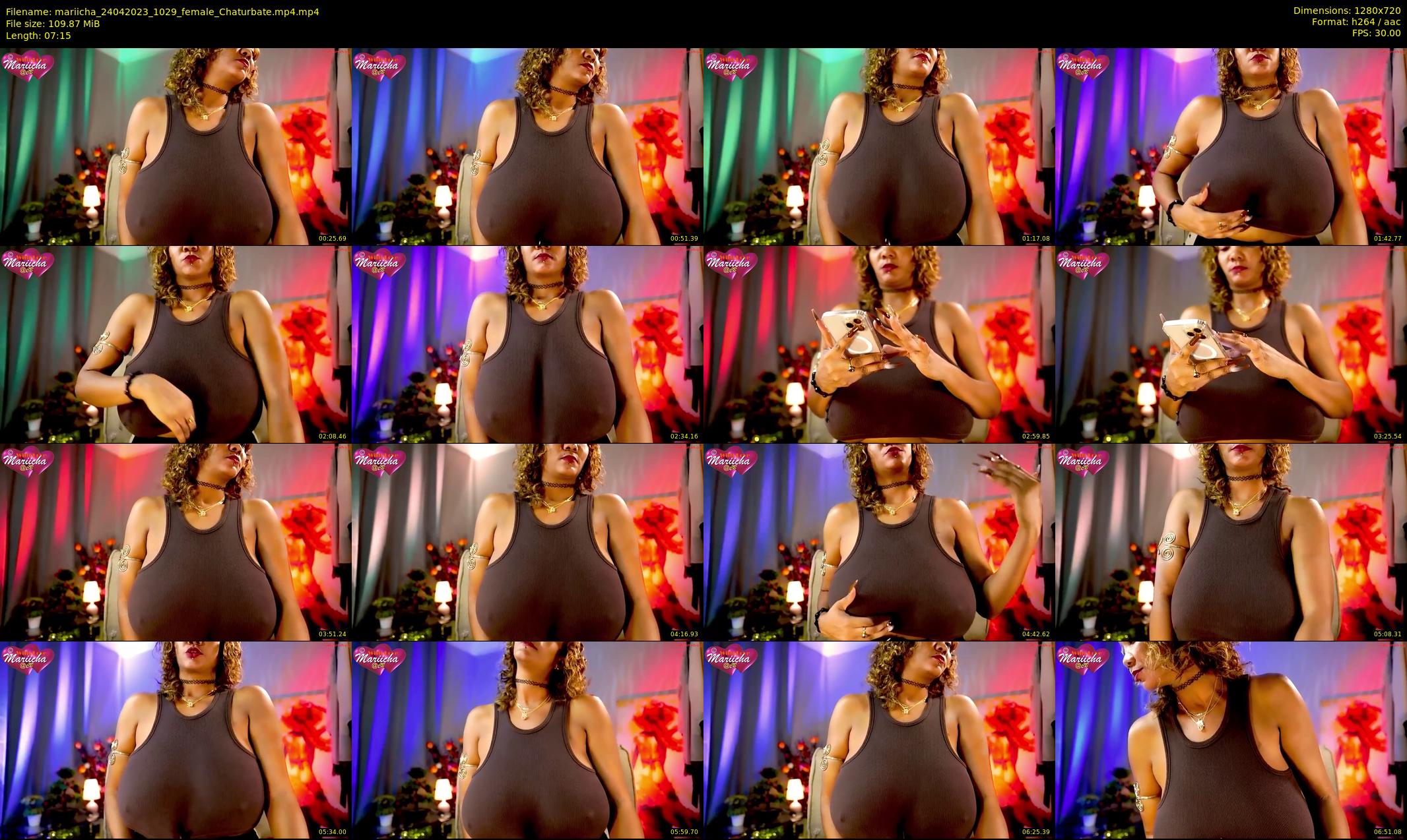 mariicha — 8 minute Chaturbate female cam show recording, 720p, Apr 24, 2023