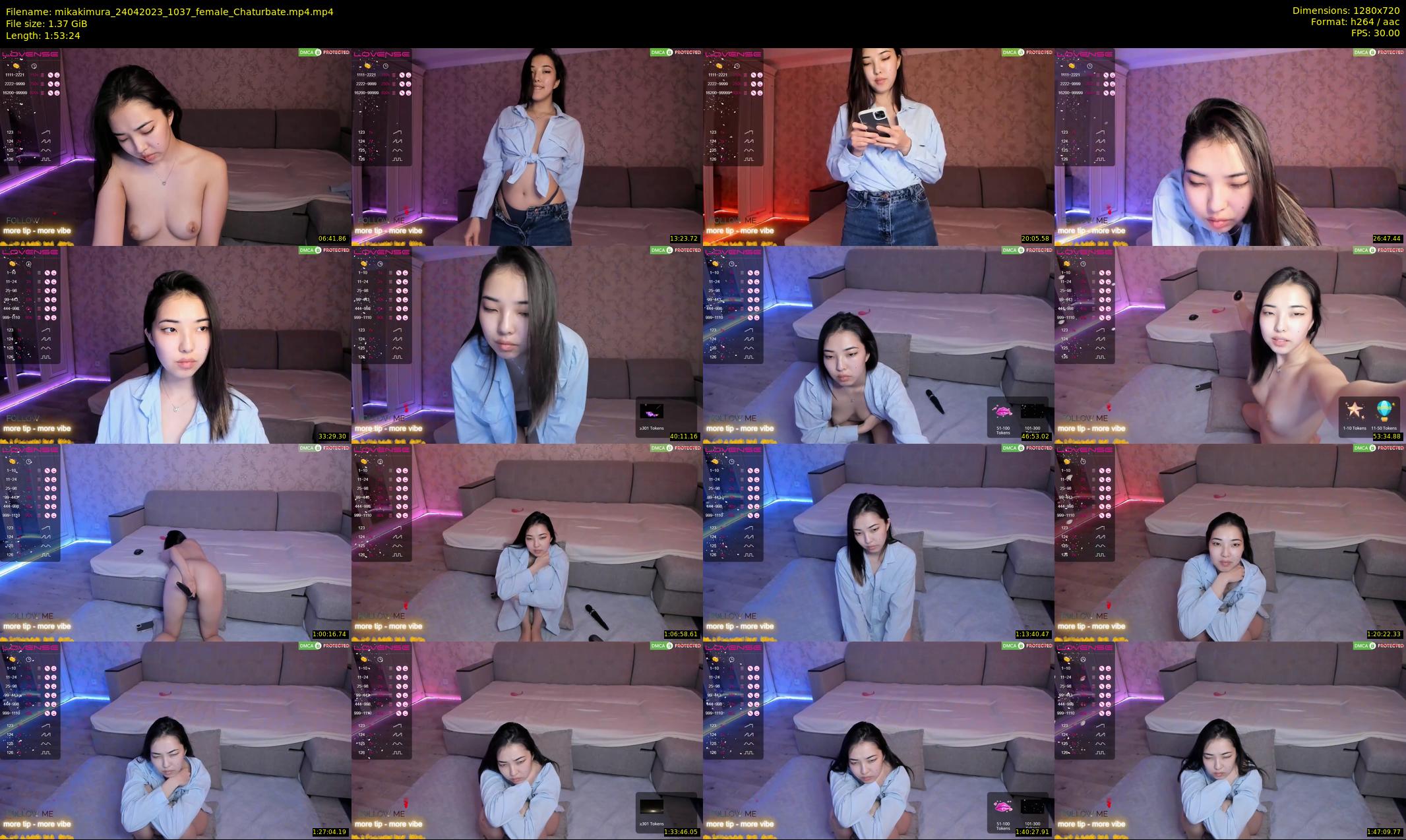 mikakimura — 114 minute Chaturbate female cam show recording, 720p, Apr 24, 2023
