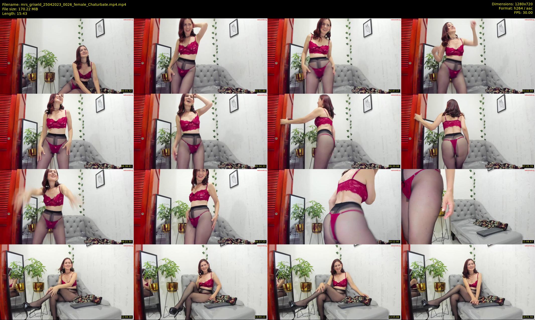 mrs_griseld — 16 minute Chaturbate female cam show recording, 720p, Apr 25, 2023