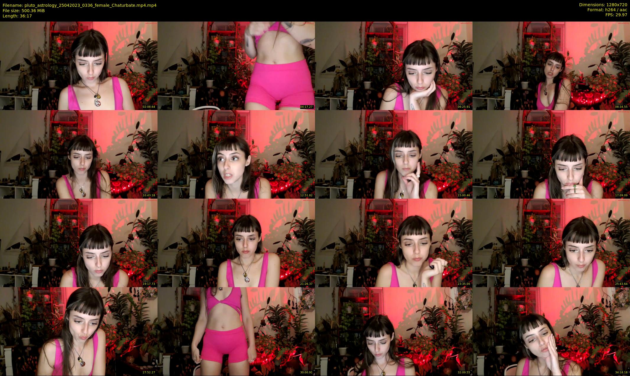 pluto_astrology — 37 minute Chaturbate female cam show recording, 720p, Apr 25, 2023