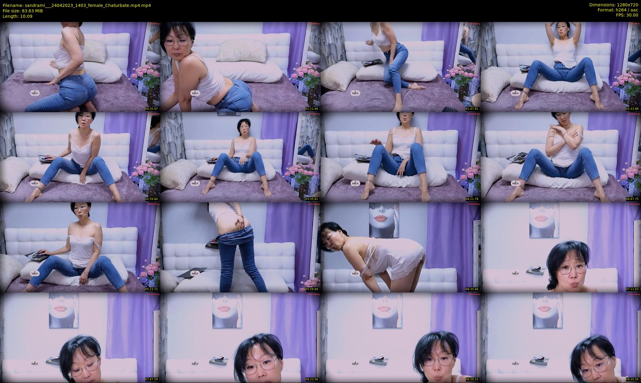 sandrami__ — 11 minute Chaturbate female cam show recording, 720p, Apr 24, 2023