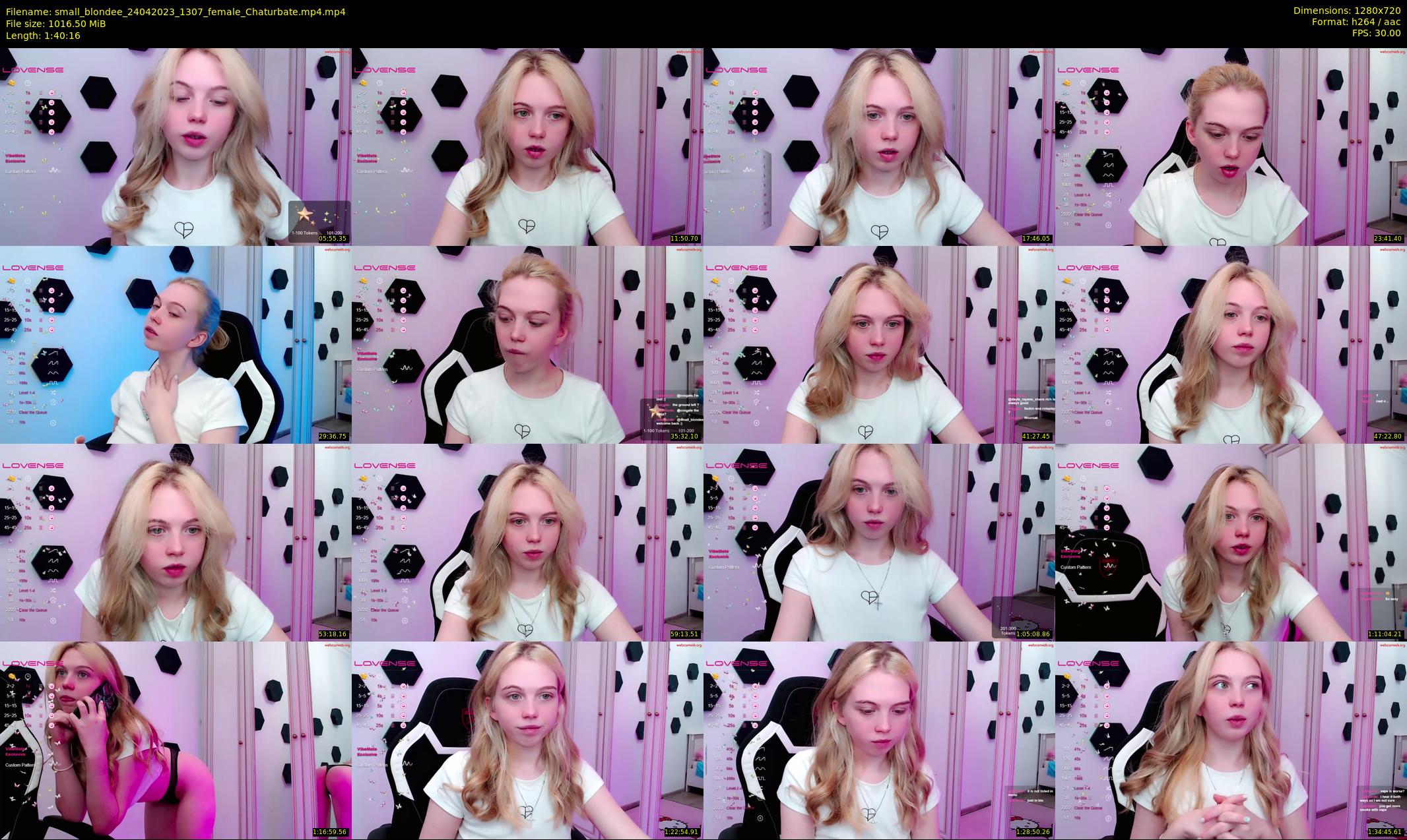 small_blondee — 101 minute Chaturbate female cam show recording, 720p, Apr 24, 2023
