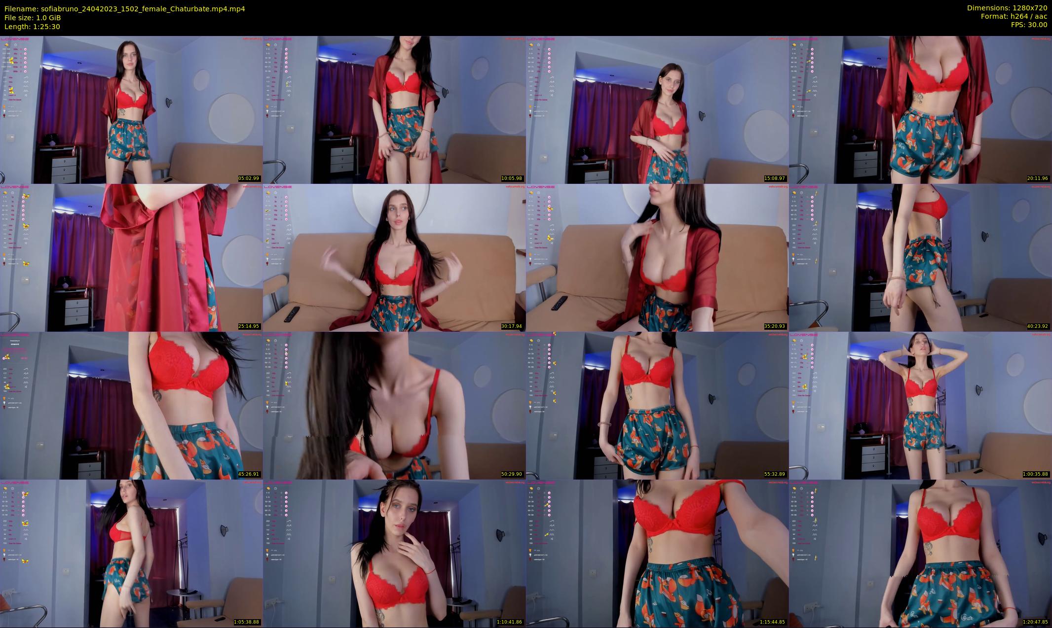 sofiabruno — 86 minute Chaturbate female cam show recording, 720p, Apr 24, 2023