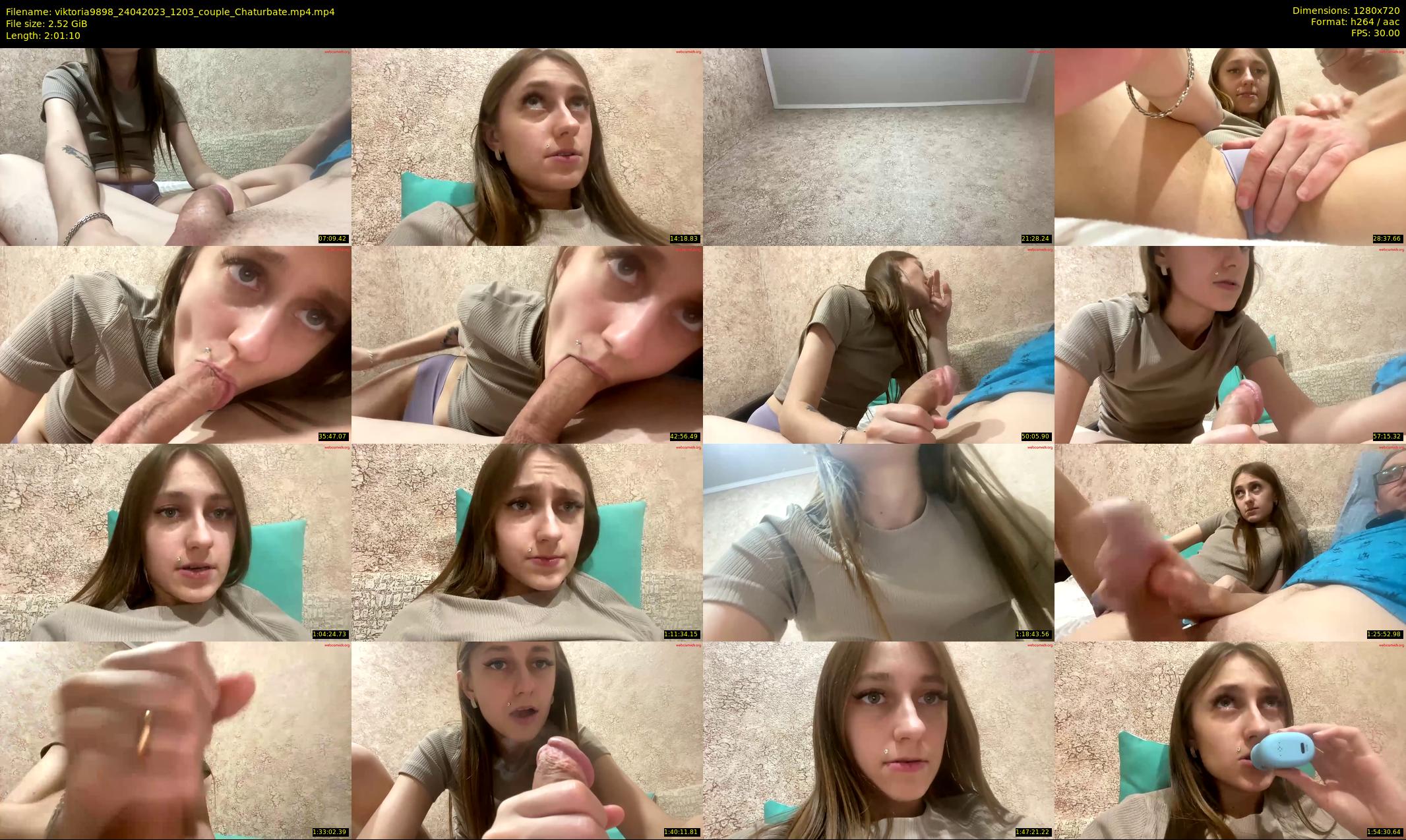 viktoria9898 — 122 minute Chaturbate couple cam show recording, 720p, Apr 24, 2023