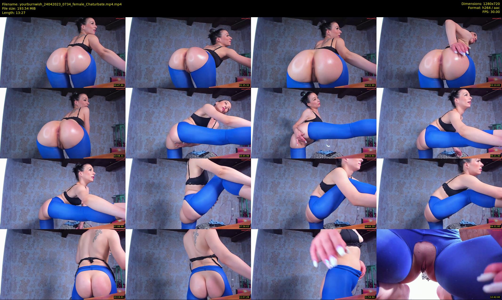 yourburnwish — 14 minute Chaturbate female cam show recording, 720p, Apr 24, 2023
