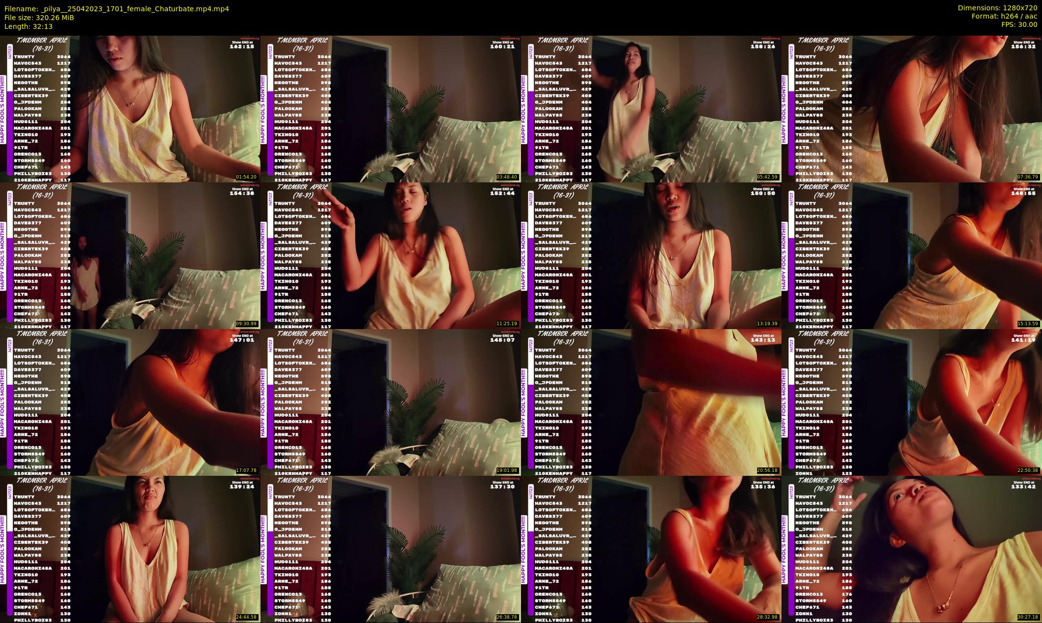 _pilya_ — 33 minute Chaturbate female cam show recording, 720p, Apr 25, 2023