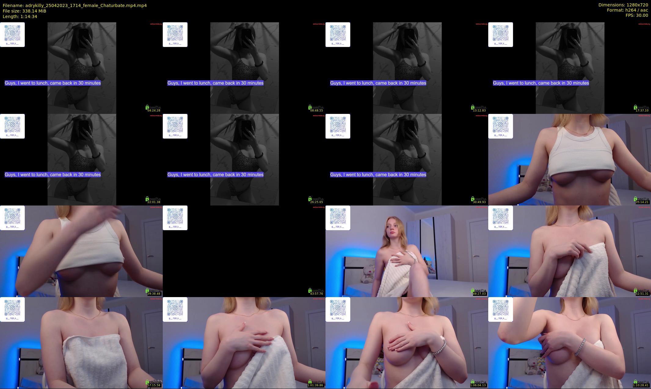 adrykilly — 75 minute Chaturbate female cam show recording, 720p, Apr 25, 2023