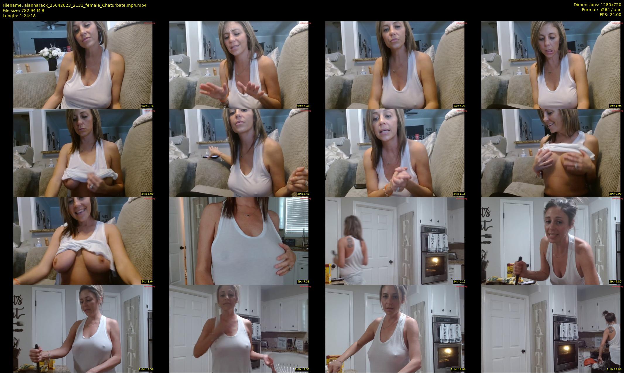 alannarack — 85 minute Chaturbate female cam show recording, 720p, Apr 25, 2023